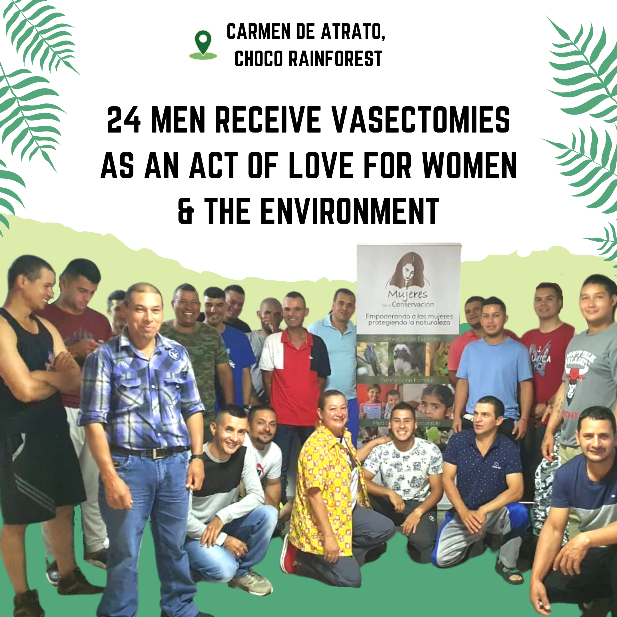 Vasectomy Campaign, Colombia men's Family Planning, reproductive healthcare