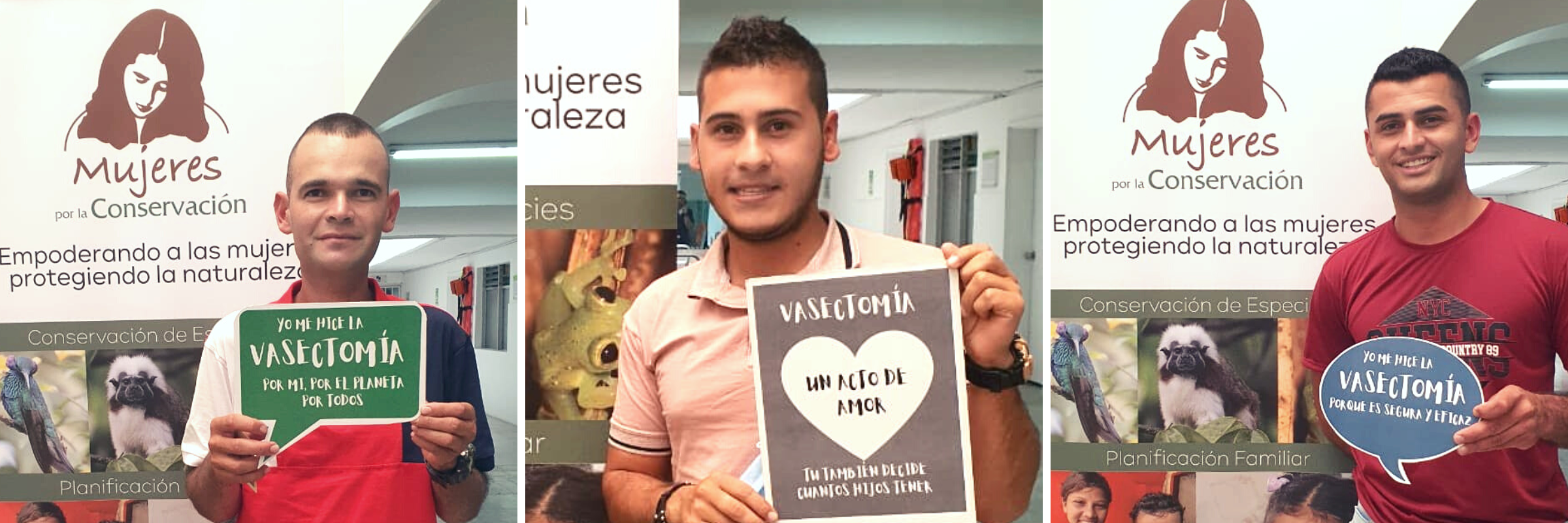 Vasectomy Campaign, Colombia men's Family Planning, reproductive healthcare