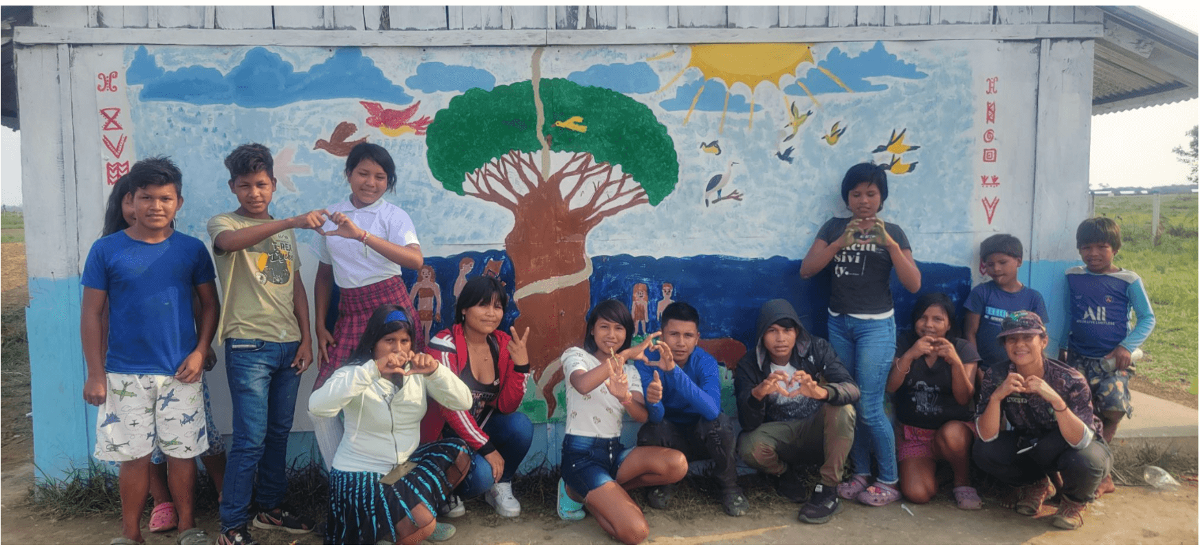 Indigenous Amazon Conservation: Mural Project with the Jiw Community